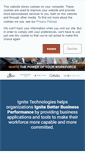 Mobile Screenshot of ignitetech.com